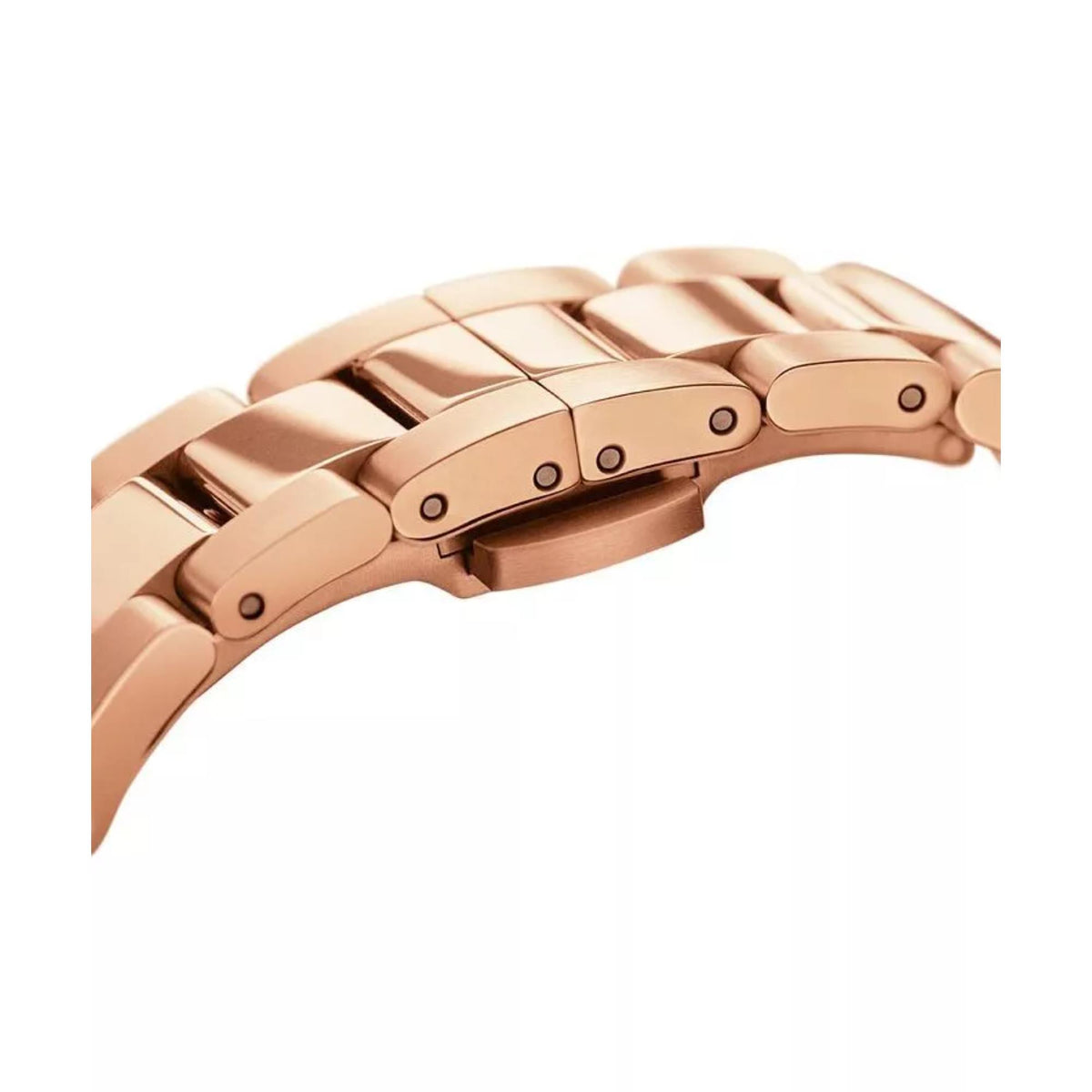 Daniel Wellington Iconic Link DW00100343 butterfly clasp deployment buckle detail