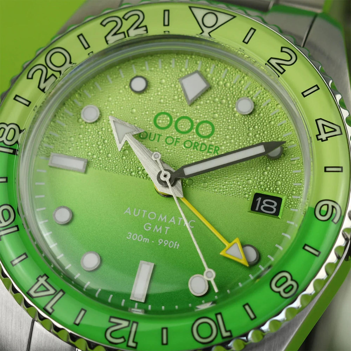 Out Of Order OOO.001-25.MI.BAND.SS Shaker GMT Men's Watch