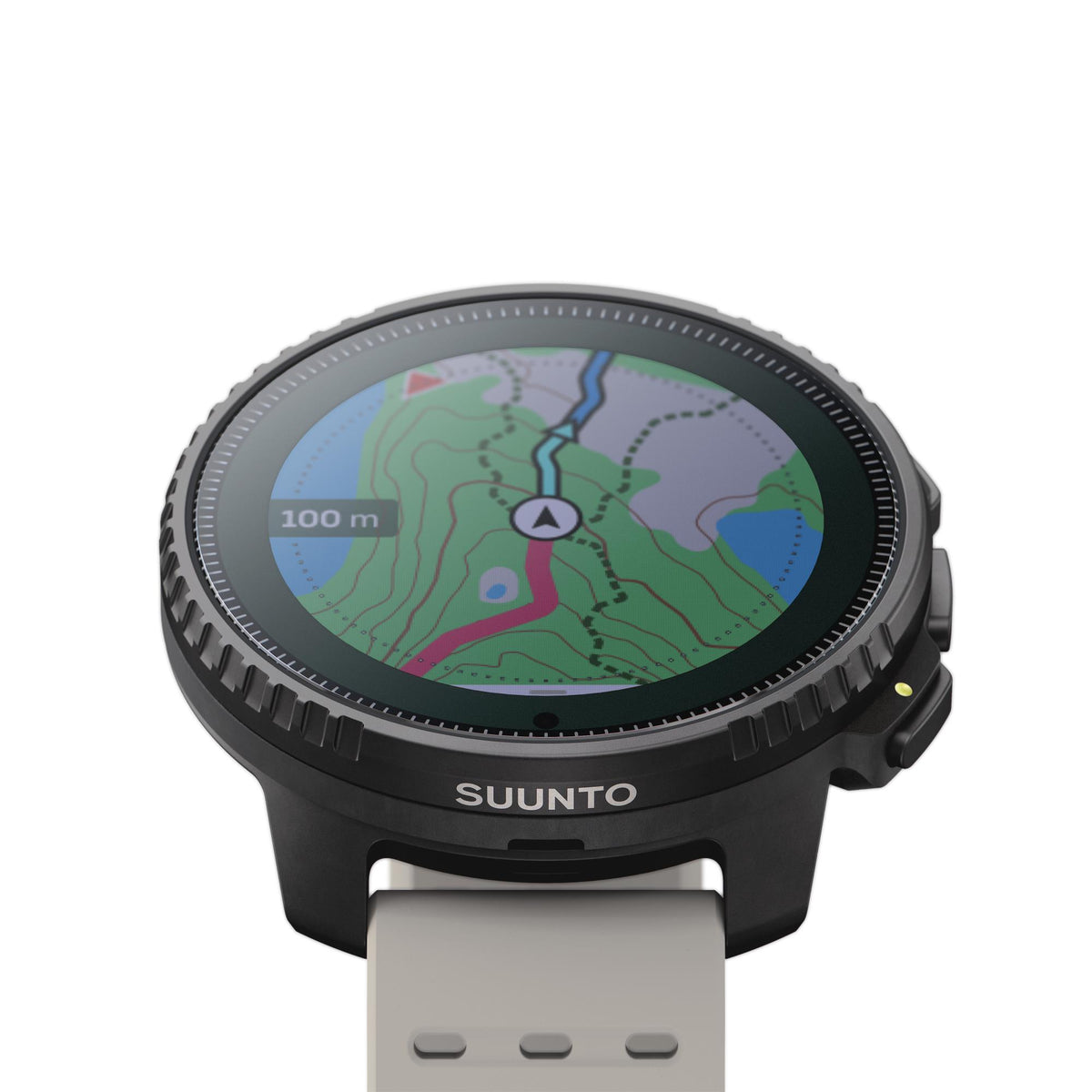 Suunto SS050986000 Vertical Steel Digital Smart Watch