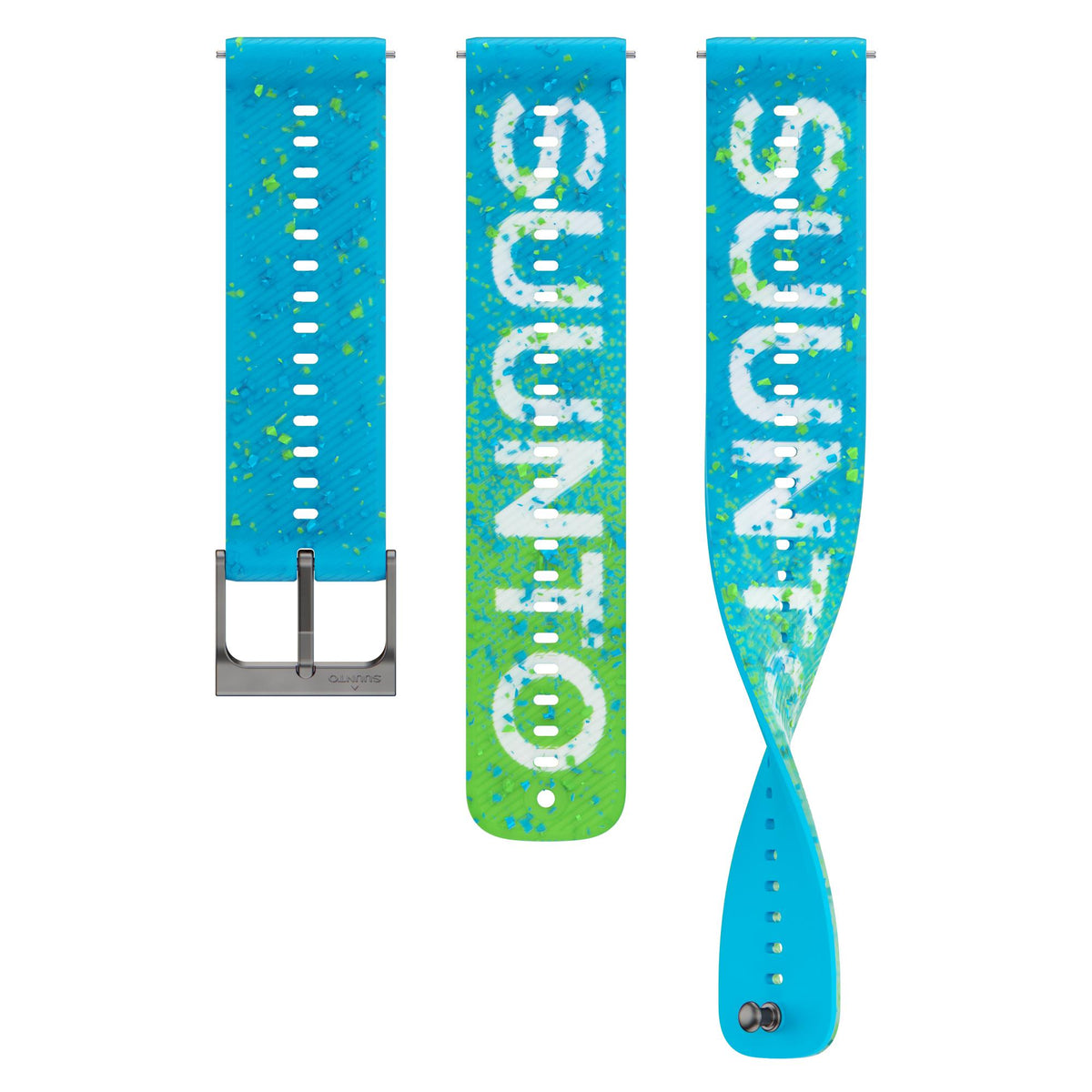 Suunto SS051070000 Athletic Power Blue 6 Silicone Watch Strap