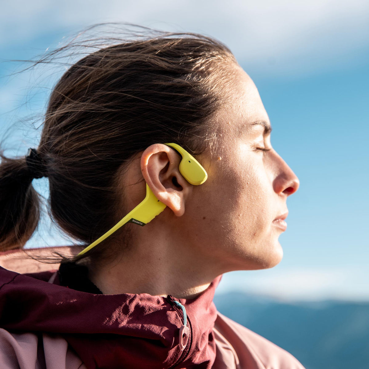 Suunto SS050947000 Sonic Sports Open-Ear Wireless Headphones