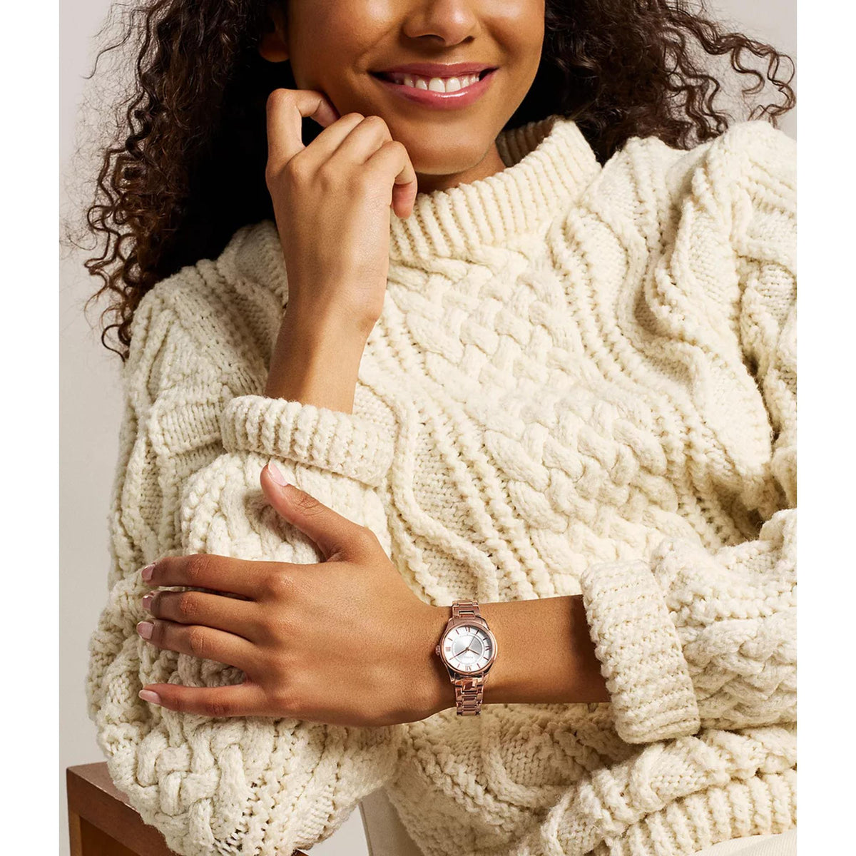 Fossil ES5420 Gilmore Quartz Silver Dial Women's Watch