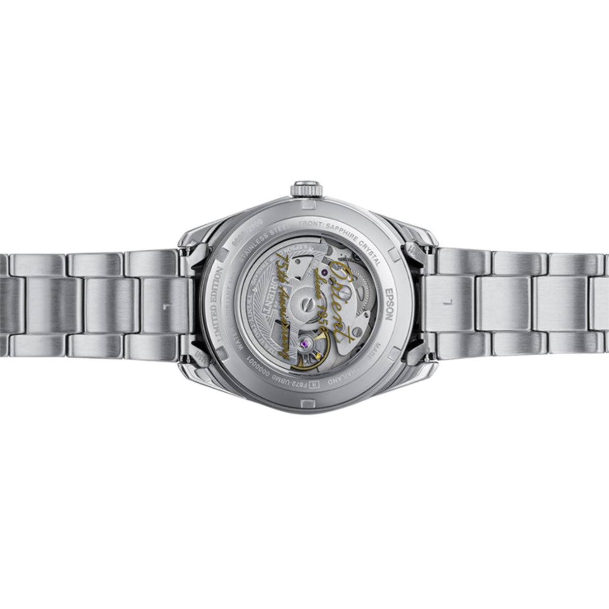 Orient RA-AC0R04N30B Stretto 75th Anniversary Grey Dial Limited Watch