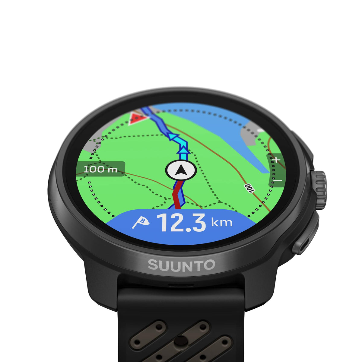 Suunto SS051202000 Race 2 Titanium Black AMOLED Digital Smart Watch