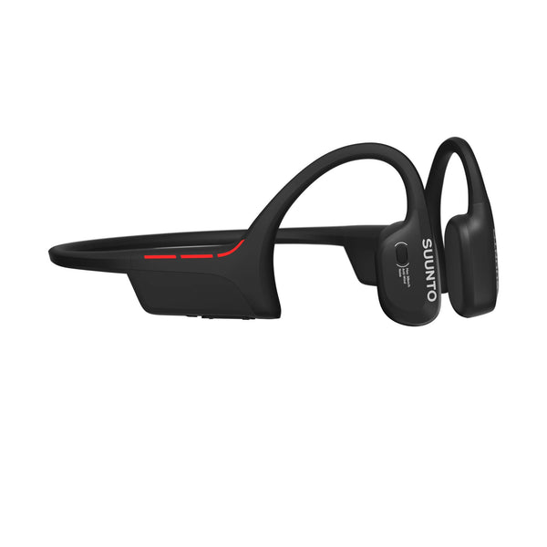 Suunto Wing 2 Black SS051259000 side perspective detailing control buttons and ear hook design