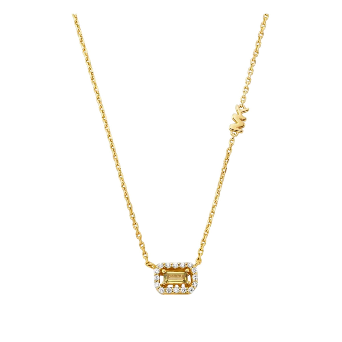 Michael Kors MKC1835710 14k Gold-Plated Women's Necklace