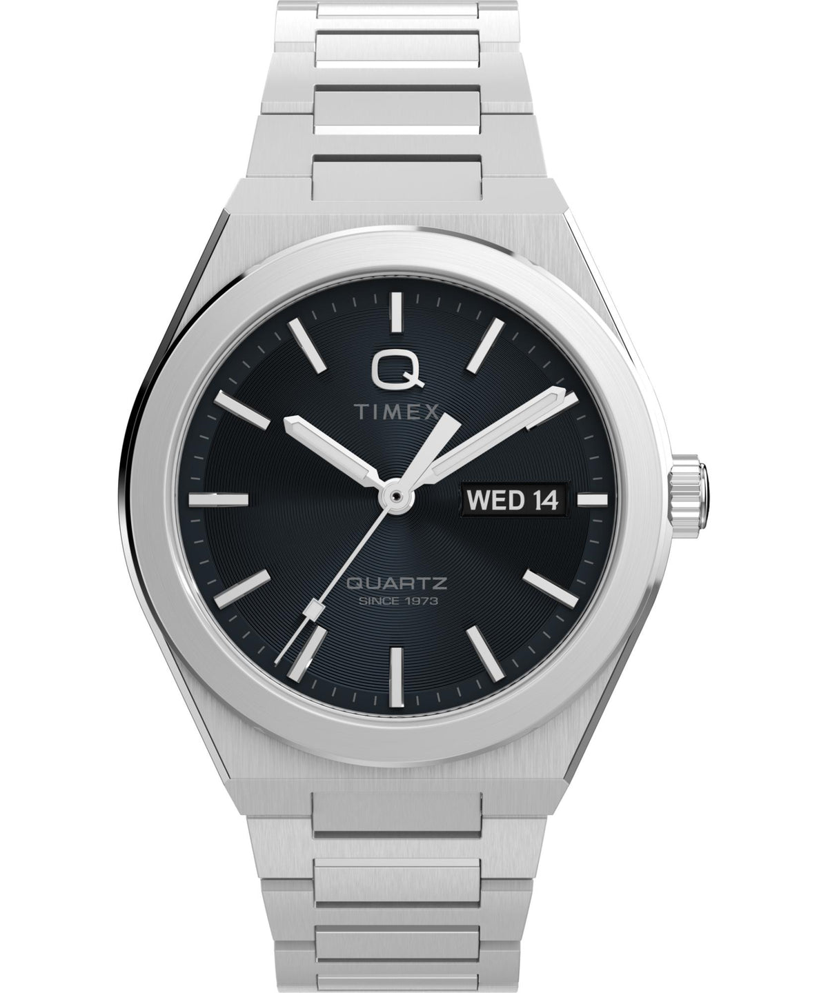 Timex Q Continental Quartz Black Dial Men's Watch TW2Y25000