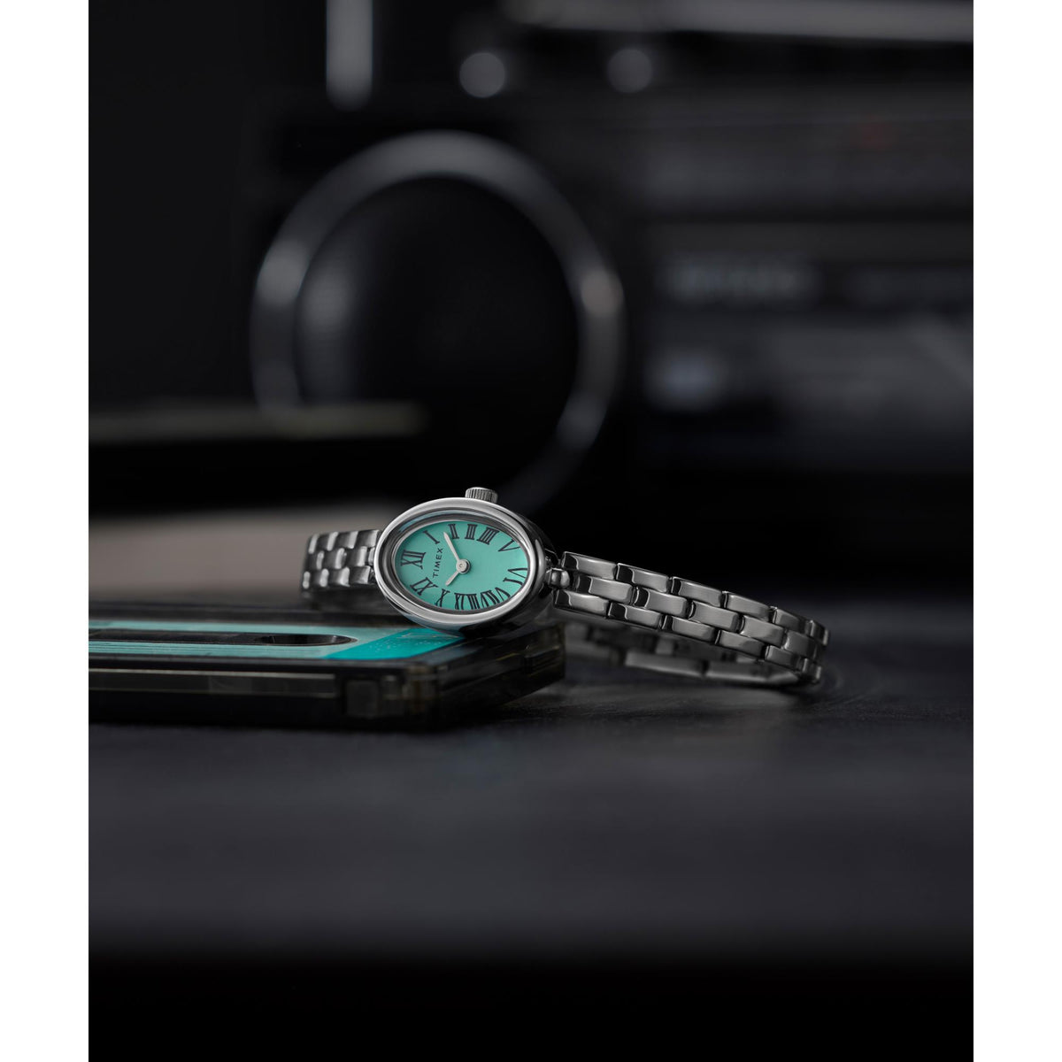 Timex Trend Cavatina Quartz Turquoise Dial Women's Watch TW2Y26600