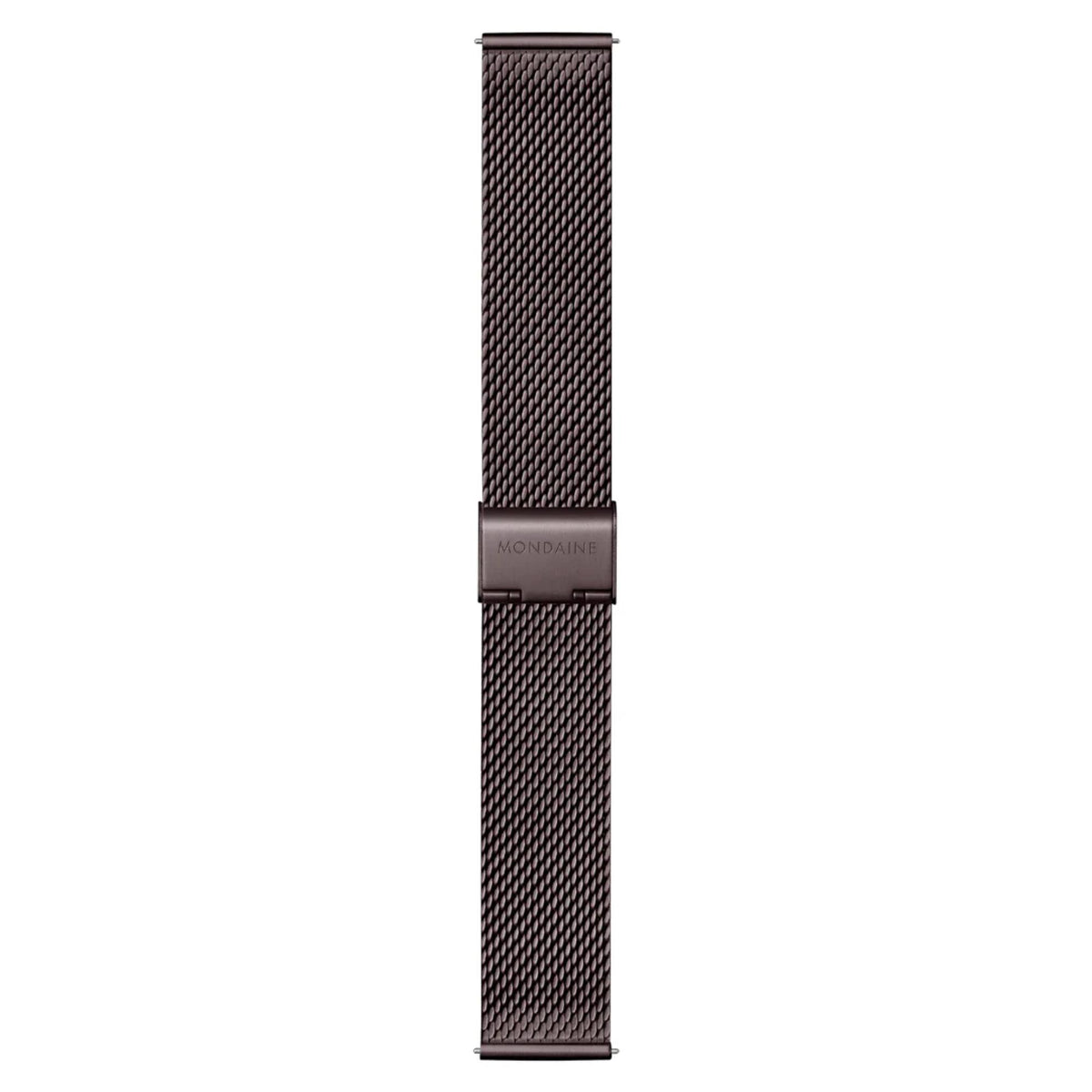 Mondaine Classic A660.30360.1BSBZ replacement mesh bracelet with dark IP steel clasp