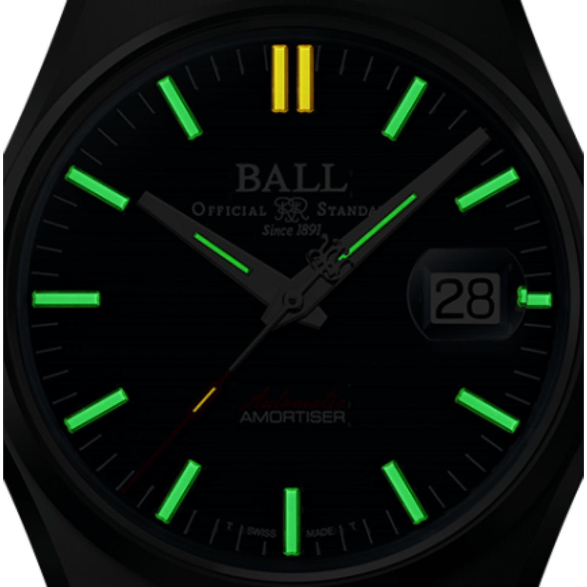 BALL Roadmaster Perseverer Blue Dial Stainless Steel Strap Men's Watch NM9050C-S1-BE - WatchNation