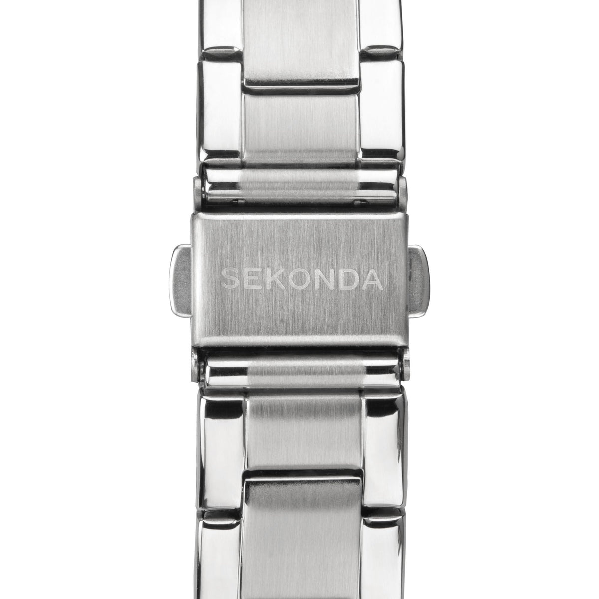 Sekonda ladies quartz watch bracelet in stainless steel, polished link design