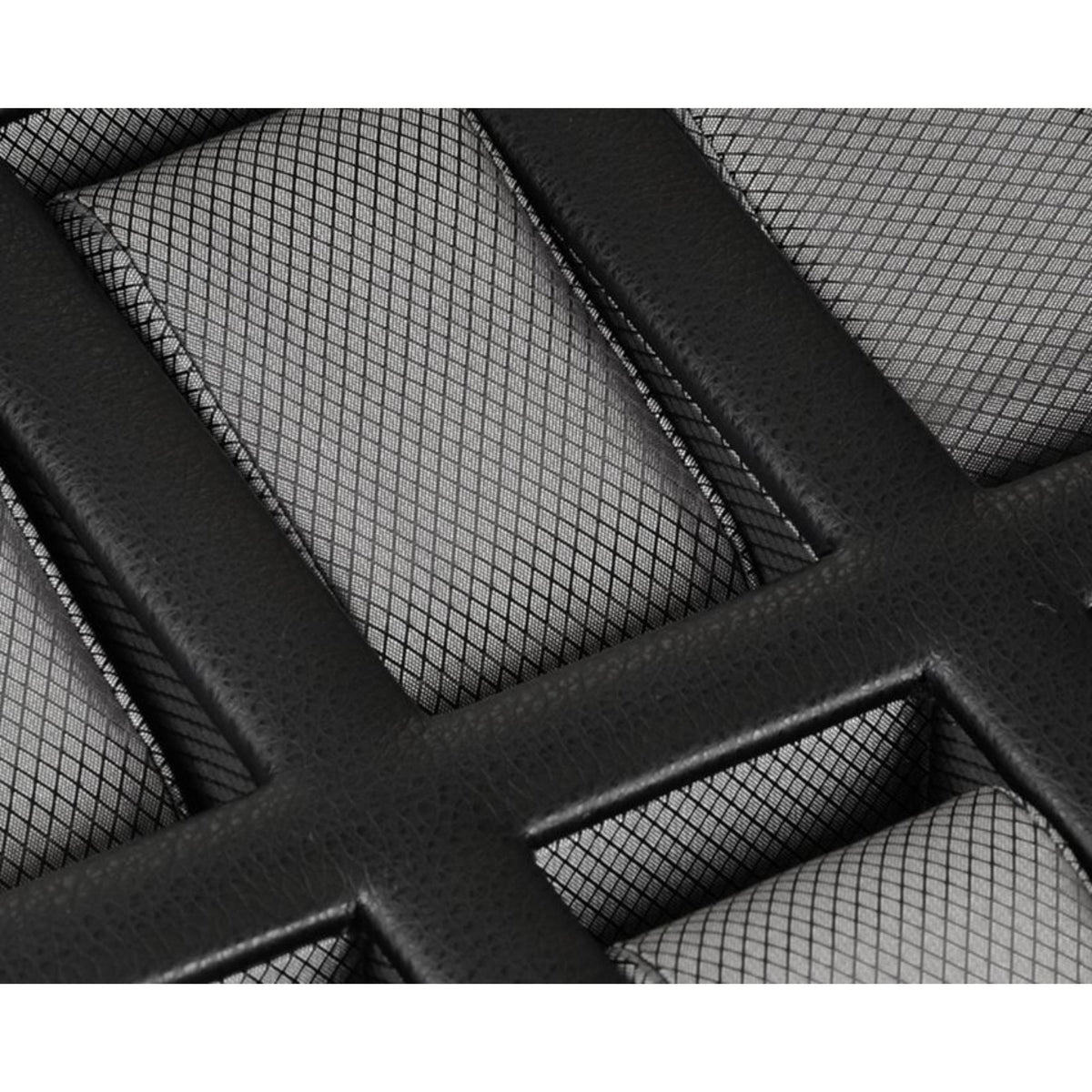 WOLF Windsor watch box foam insert with grid-patterned watch holders