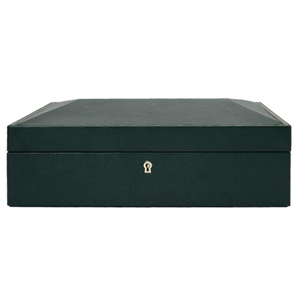 WOLF British Racing 15 Piece Green Watch Box 793241