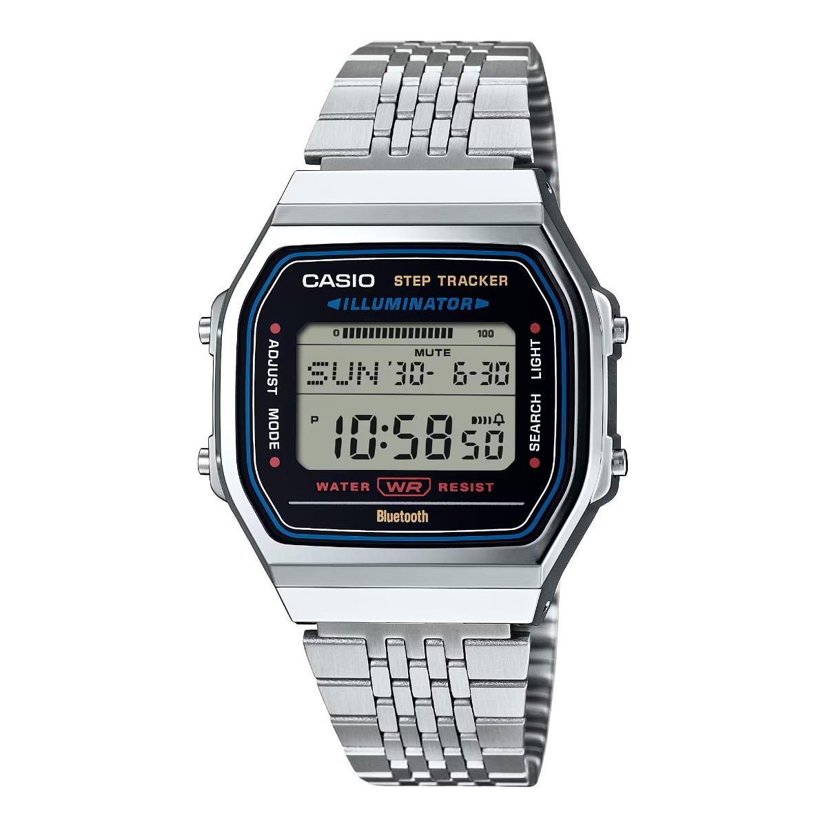 Casio Vintage Quartz Digital Steel Strap Unisex Watch ABL-100WE-1AEF