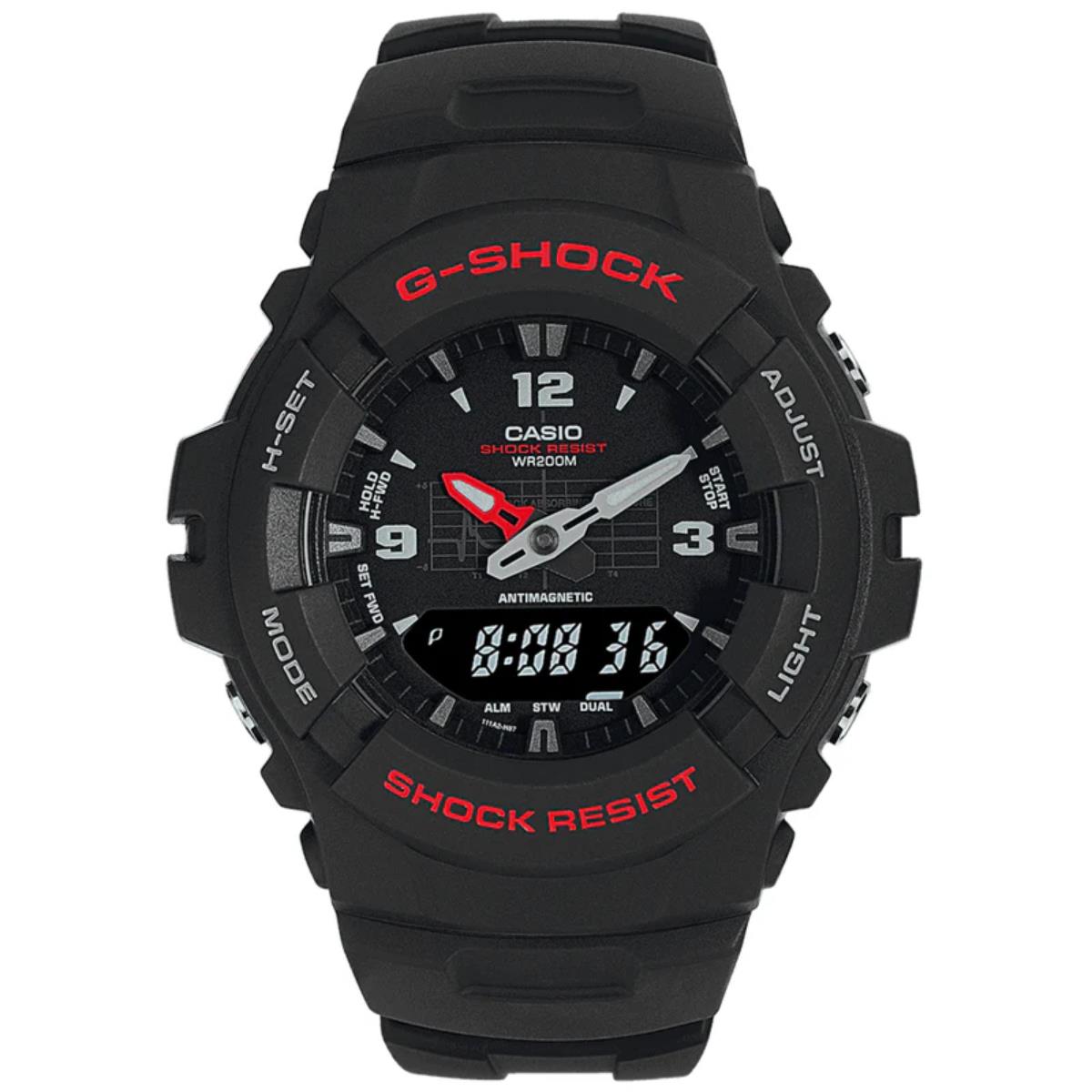 Casio G-Shock Digi-Analogue Men's Watch G-100-1BVMUR