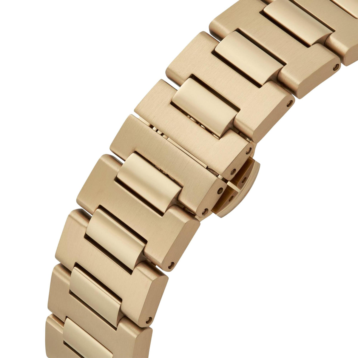 Vivienne Westwood Merton VV318MTGD steel strap link and clasp detail