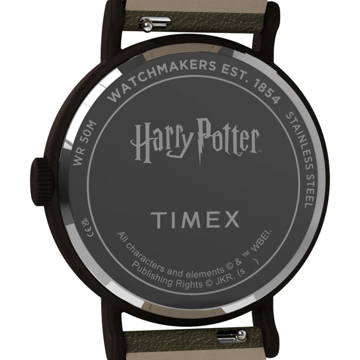 Timex Weekender watch TW2Y77000 case back with Harry Potter Timex text