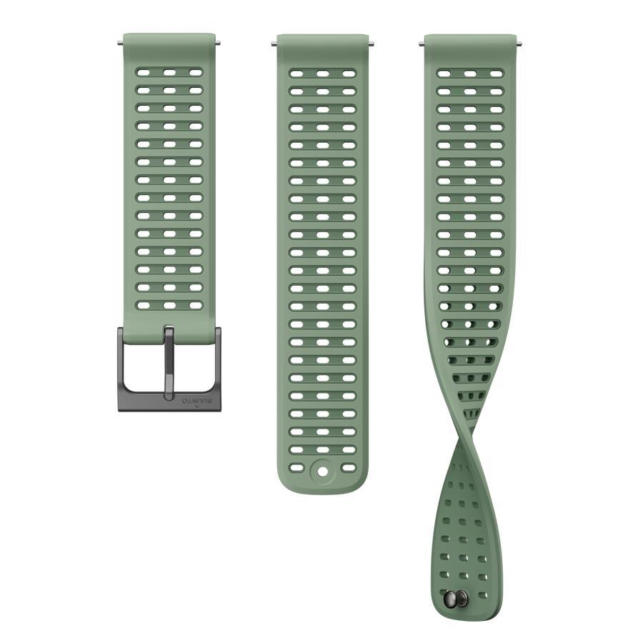 Suunto Athletic 9 Sage Green Silicone Watch Strap SS051219000