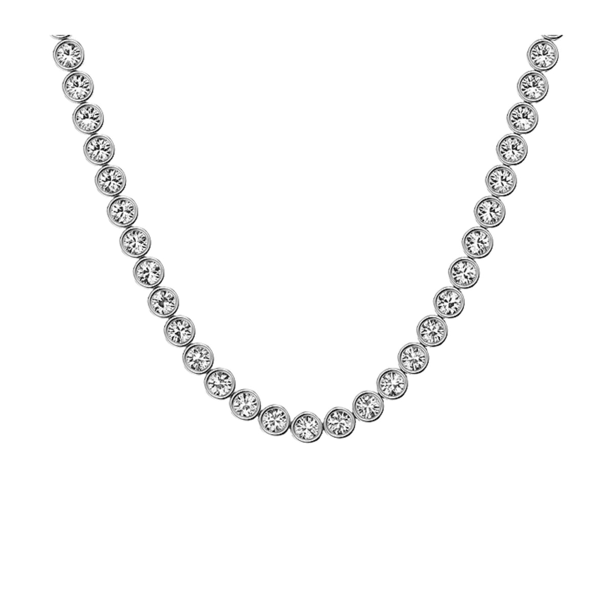 Skagen Moderne Glitz 356mm Silver Ladies Necklace SKJ5018040