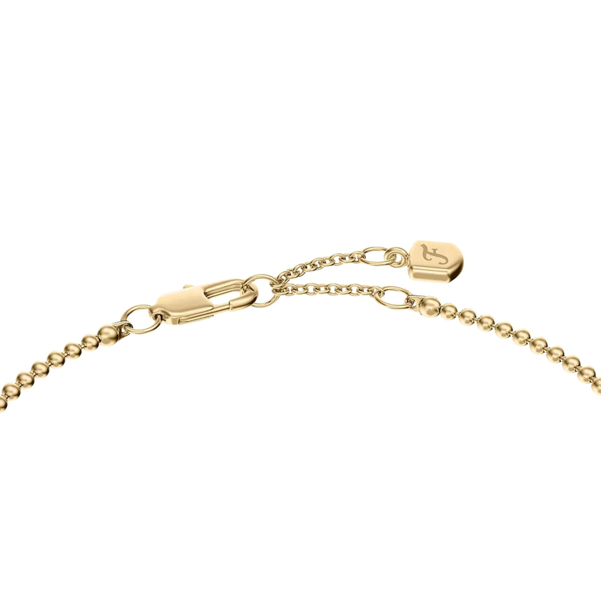 Fossil Harlow Rondelles 165.1mm Two-Tone Steel Station Ladies Bracelet JF04995998