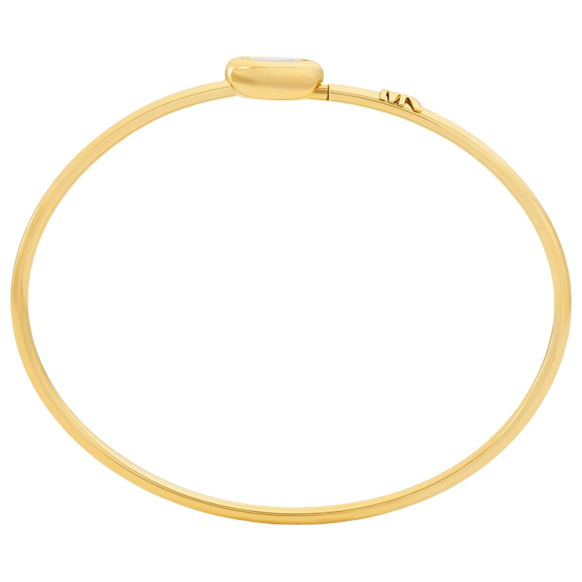 Michael Kors MK Logo 170mm Gold Marquise Stone Ladies Bangle Bracelet MKJ8675710