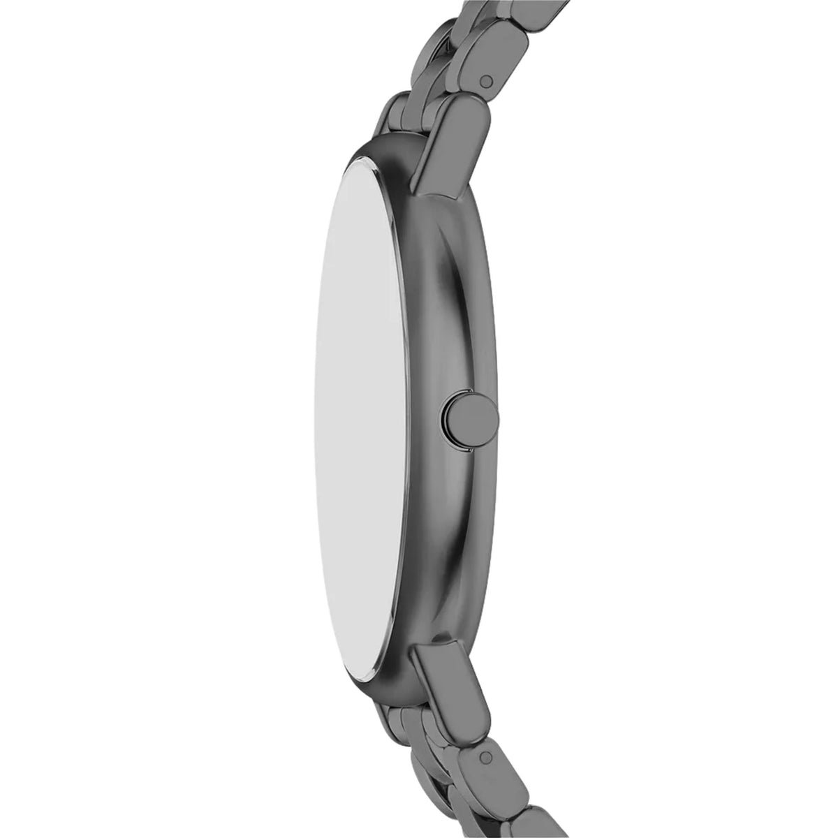 Skagen Signatur SKW6951 profile view displaying steel case side and crown detailing