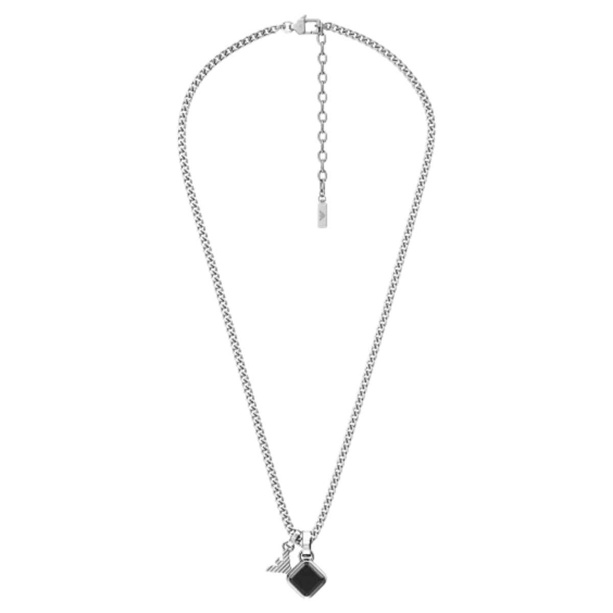 Emporio Armani Eagle Logo 500mm Steel Mens Necklace EGS3387040