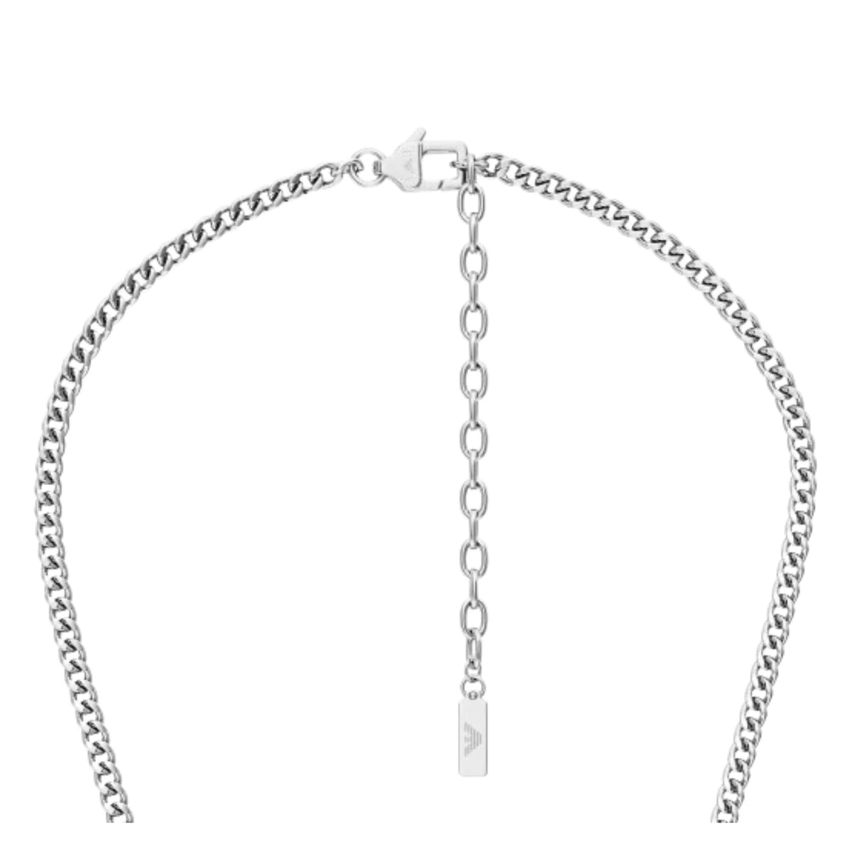 Emporio Armani Eagle Logo 500mm Steel Mens Necklace EGS3387040