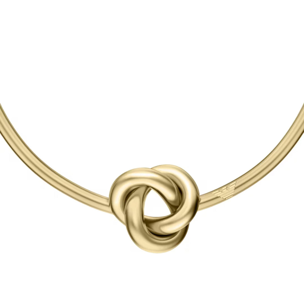 Emporio Armani Iconic Trend 380mm Gold Brass Ladies Necklace EGS3397710