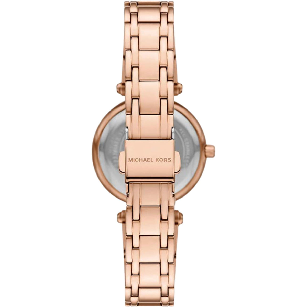 Michael Kors Laney 30mm Mother of Pearl Dial Rose Gold-Tone Steel Ladies Quartz Watch MK4893