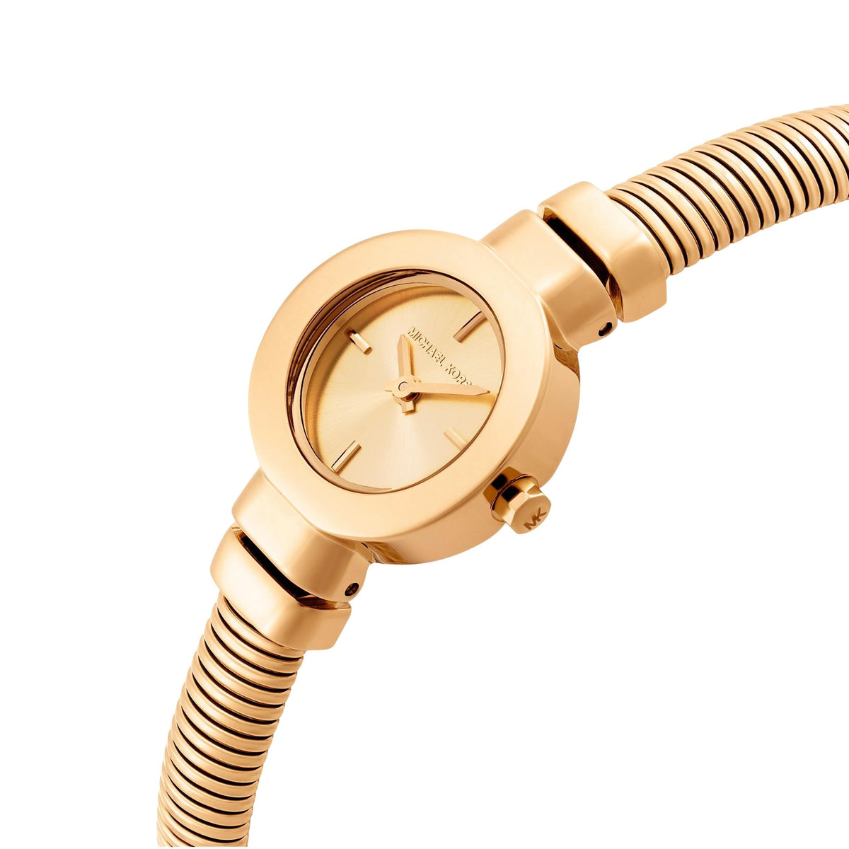 Michael Kors Mini Gramercy 21mm Gold Dial Yellow Gold-Tone Steel Ladies Quartz Watch MK7527