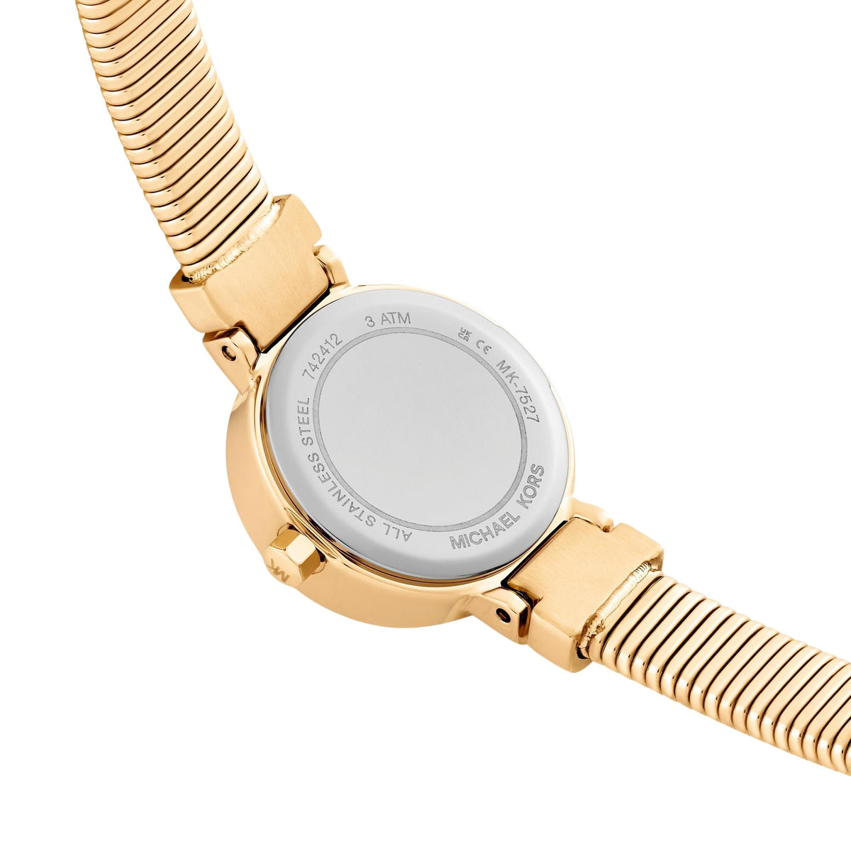 Michael Kors Mini Gramercy 21mm Gold Dial Yellow Gold-Tone Steel Ladies Quartz Watch MK7527