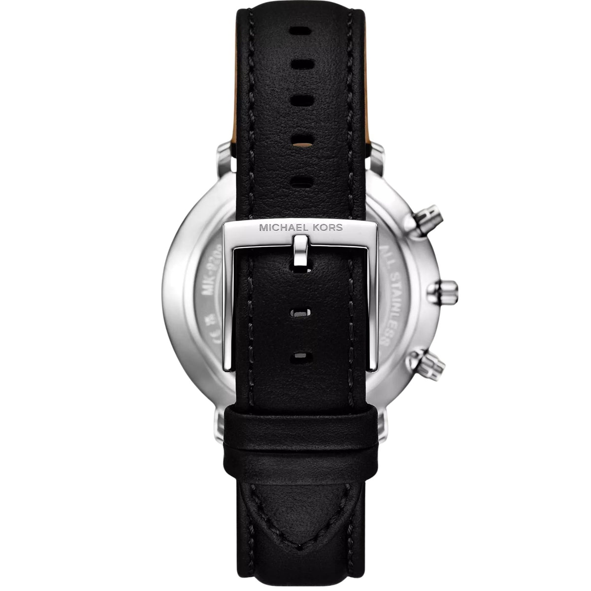 Michael Kors Blake 42mm Black Dial Leather Mens Quartz Watch MK9208
