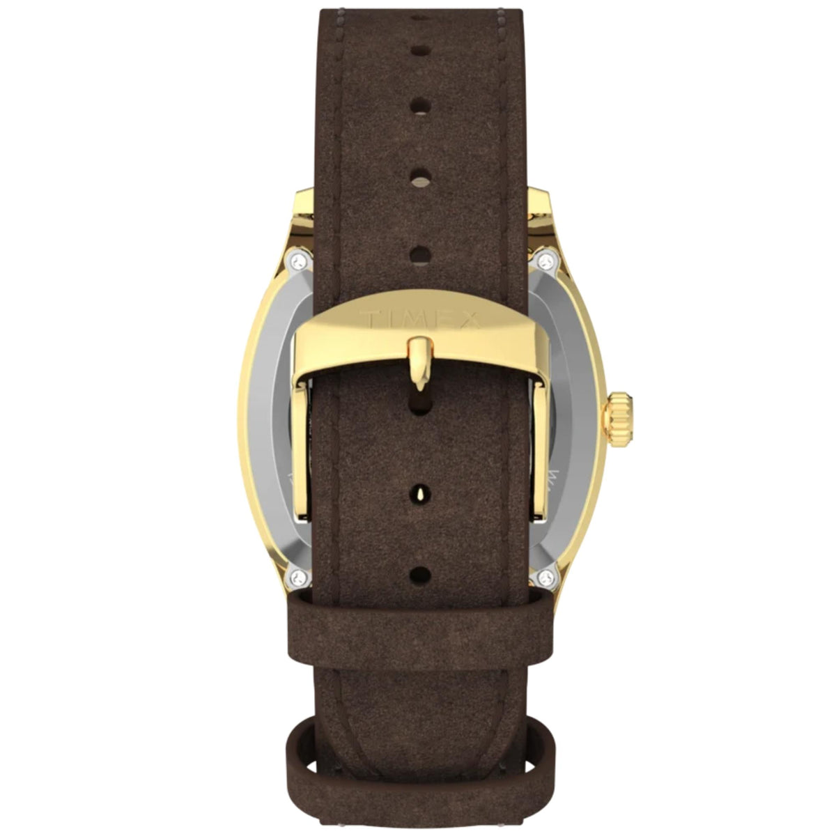 Timex Marlin Chatham 36mm Black Dial Yellow Gold-Tone Steel Leather Mens Automatic Watch TW2Y84500