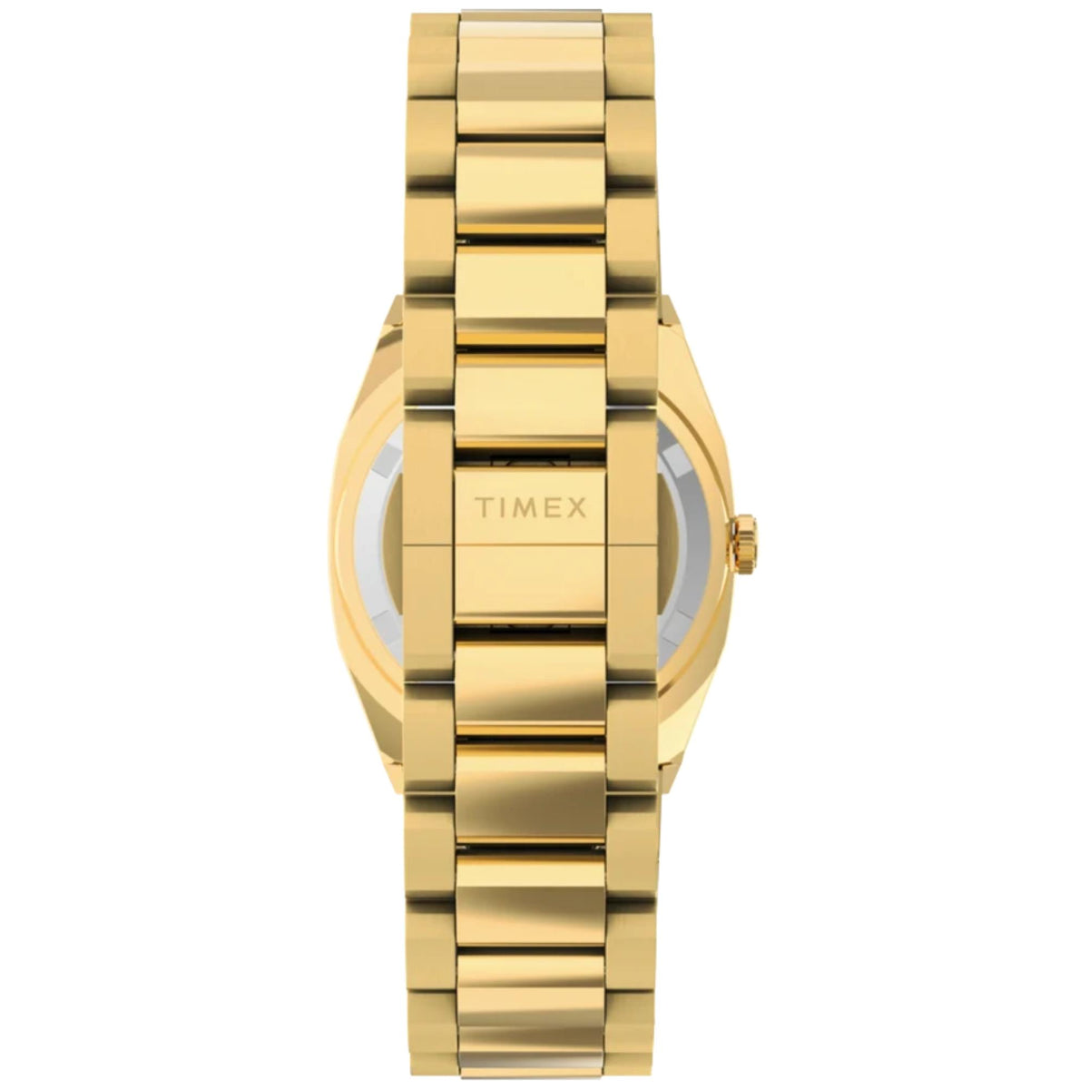 Timex E Line 30mm Champagne Dial Yellow Gold-Tone Steel Ladies Quartz Watch TW6A00900