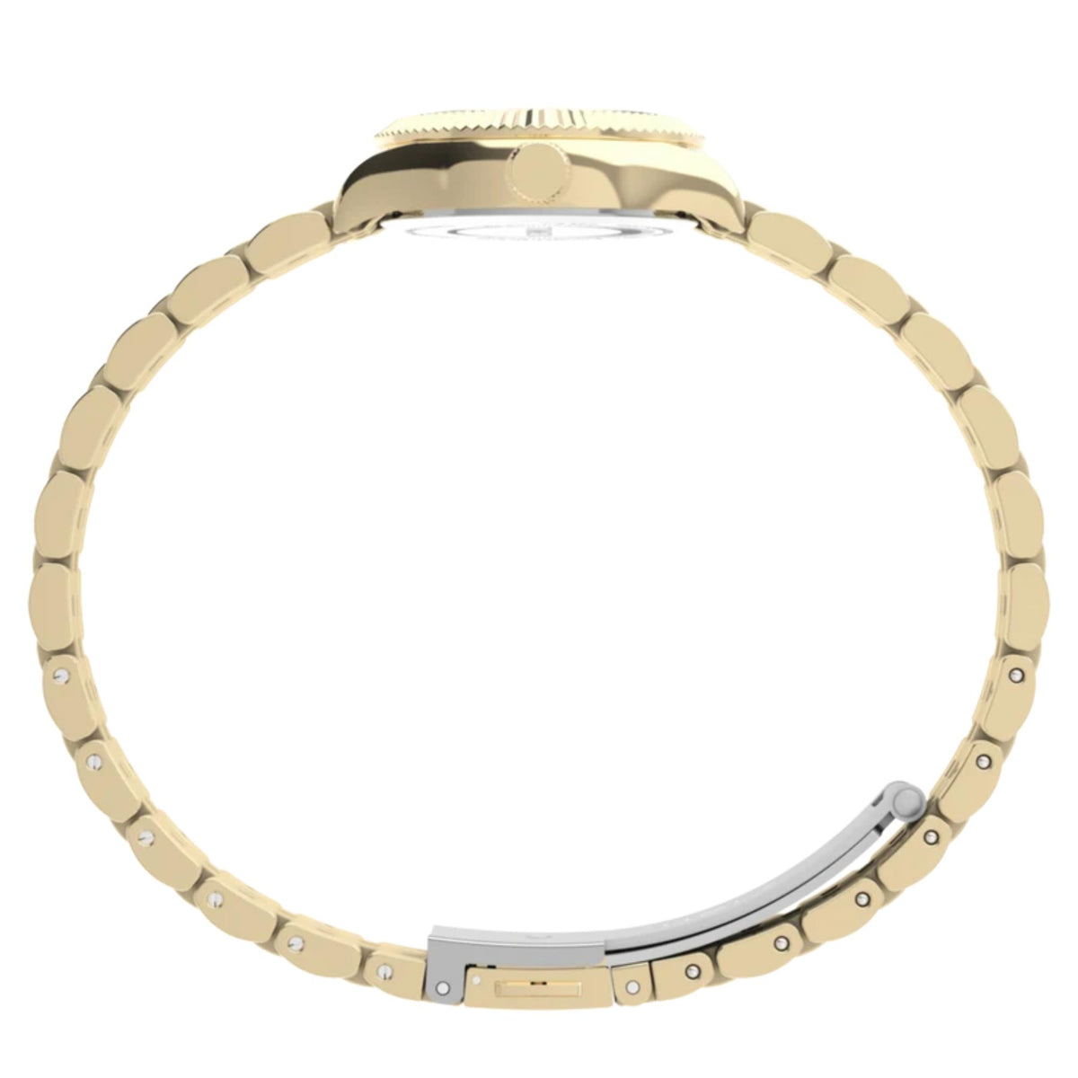 Timex Peanuts x Legacy 25mm Gold Dial Yellow Gold-Tone Steel Ladies Quartz Watch TW6A07400