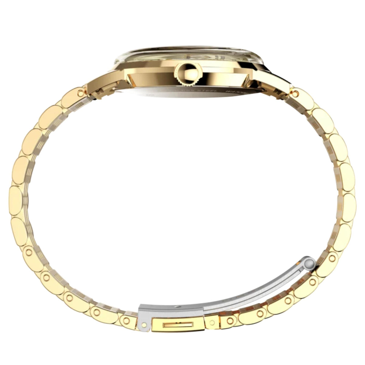 Timex Marlin 34mm Champagne Dial Yellow Gold-Tone Steel Quartz Watch TW6A04000