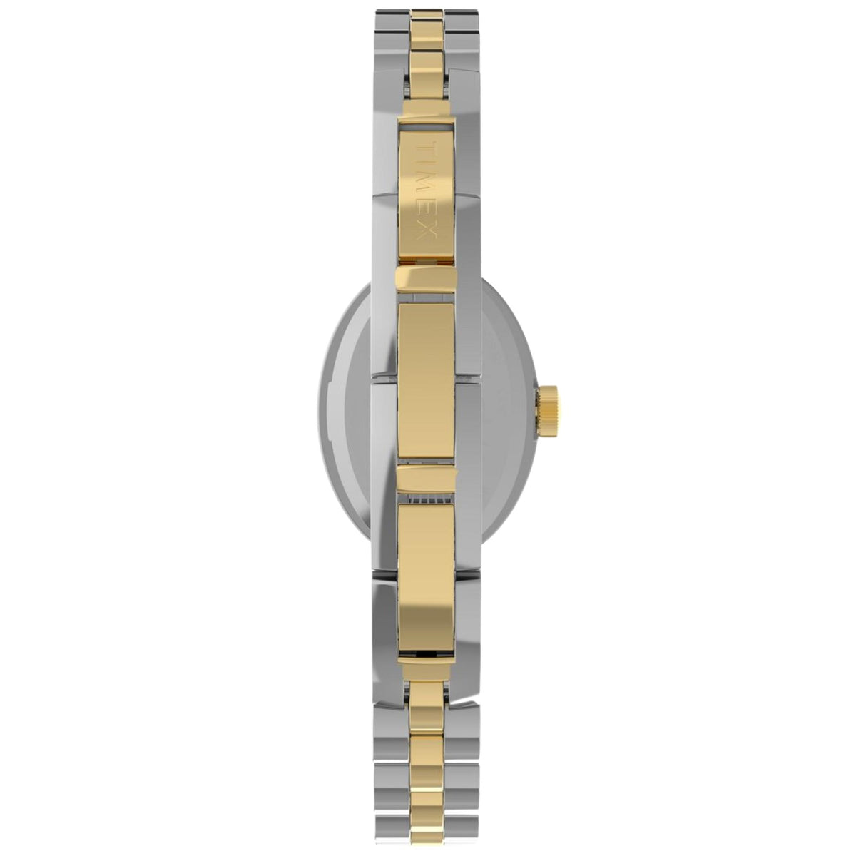 Timex Trend Cavatina 19mm Silver Dial Two-Tone Steel Ladies Quartz Watch TW2Y90200
