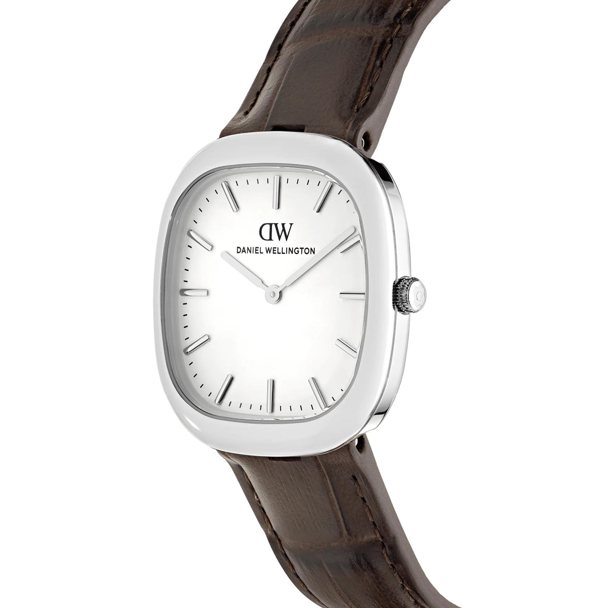 Daniel Wellington Cort 30mm White Dial Leather Ladies Quartz Watch DW00100988