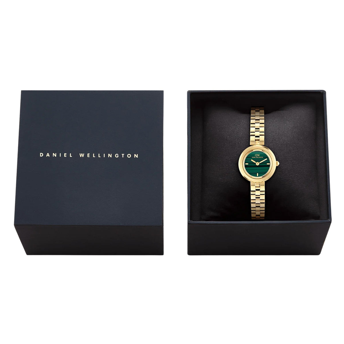 Daniel Wellington Aurea 25mm Green Dial Yellow Gold-Tone Steel Ladies Quartz Watch DW00101004