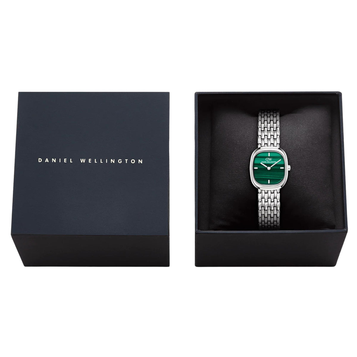 Daniel Wellington Corta 24mm Green Dial Steel Ladies Quartz Watch DW00100991