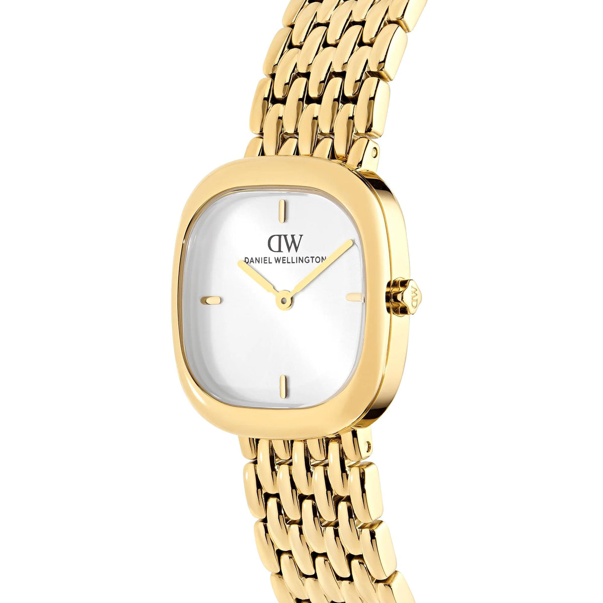 Daniel Wellington Corta 24mm White Dial Yellow Gold-Tone Steel Ladies Quartz Watch DW00100993