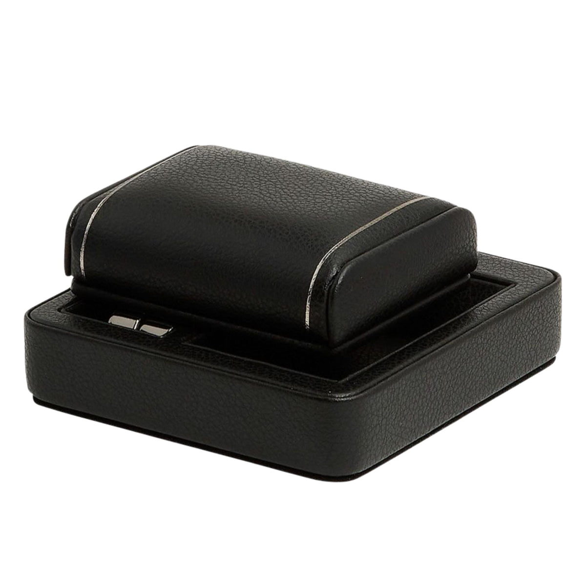 WOLF British Racing Black Single Travel Watch Stand 485402