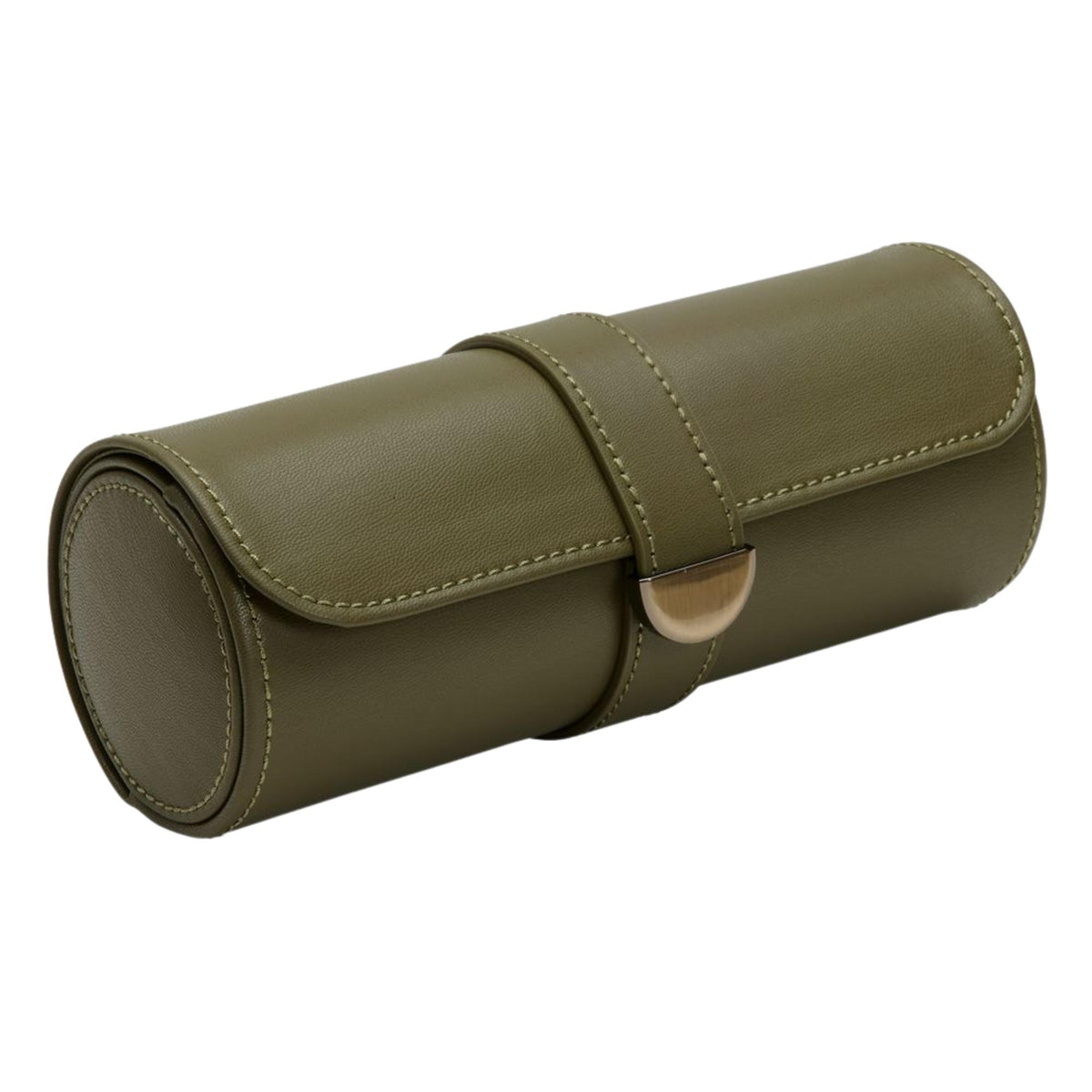 WOLF Earth 190th Anniversary Collection Single Olive Triple Watch Roll 190641