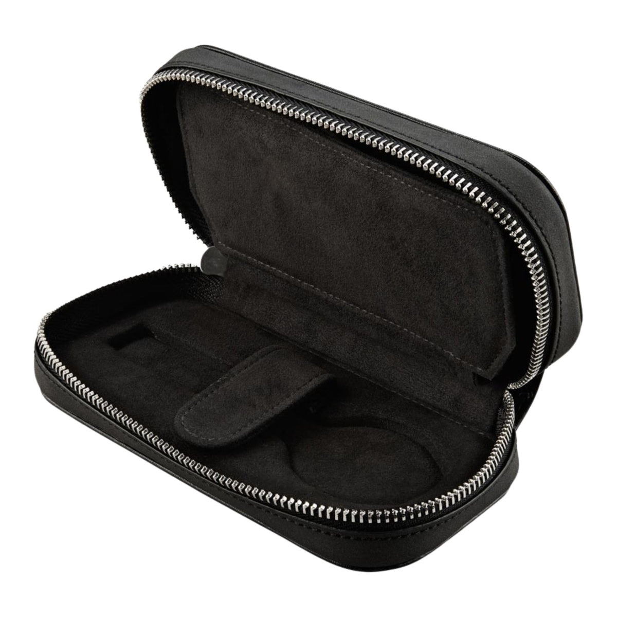 WOLF Philipp Black 2 Piece Watch Zip Case 190205