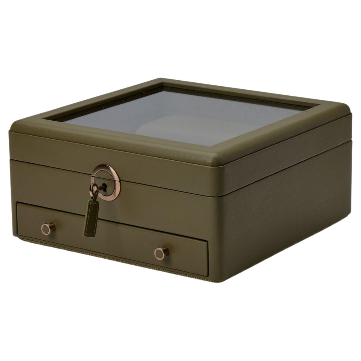 WOLF Earth 190th Anniversary Collection Single Olive Watch Stand Box 190741