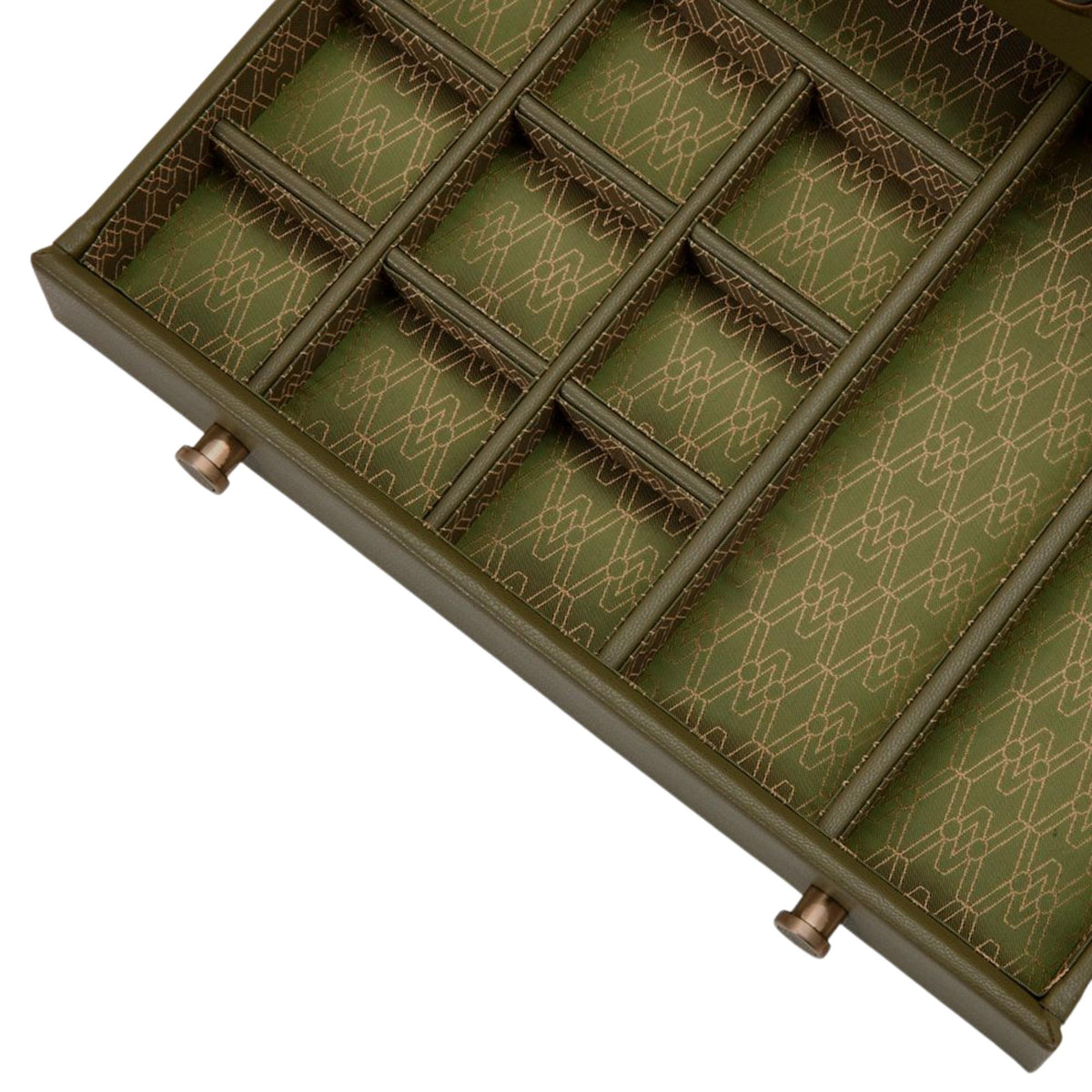 WOLF Earth 190th Anniversary Collection Single Olive Watch Stand Box 190741