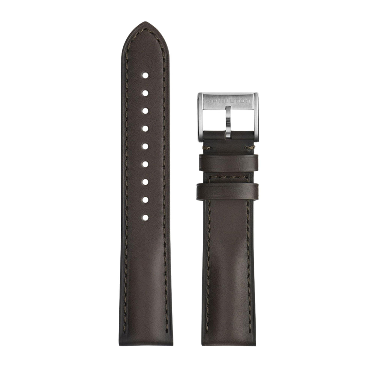 Hamilton Jazzmaster 20mm Brown Leather Strap H690000173