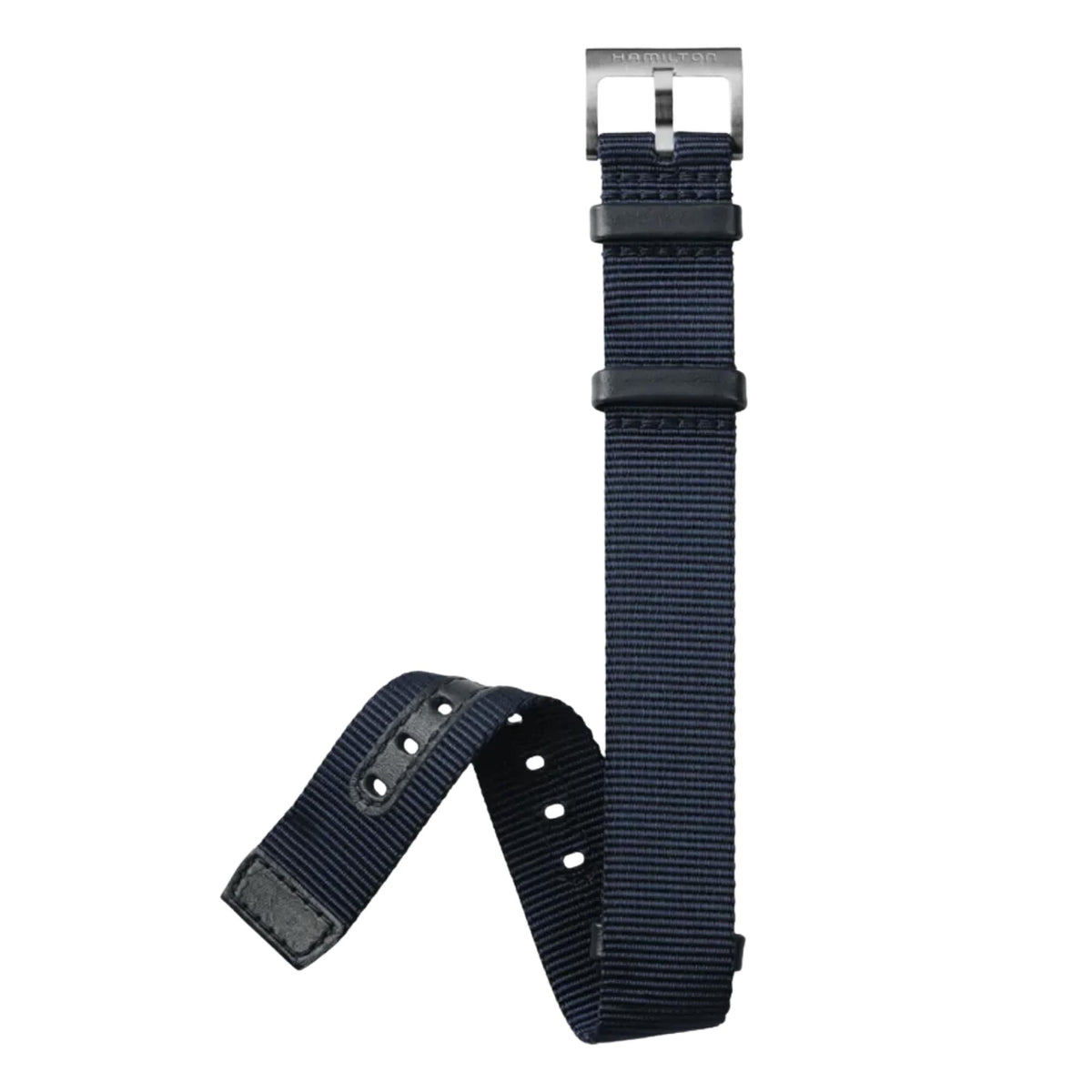 Hamilton Khaki Field 18mm Blue Textile NATO Strap H690000225