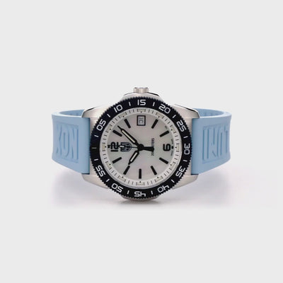 39mm XS.3124M mother of pearl dial overall view